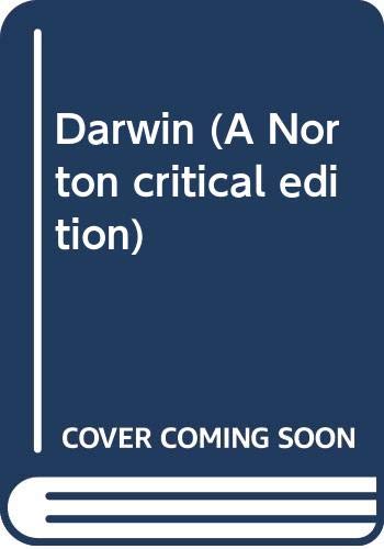 Imagen de archivo de Darwin (A Norton critical edition) a la venta por HPB-Red