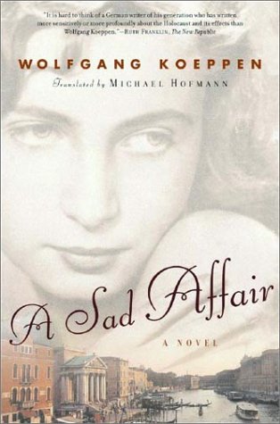 Stock image for A Sad Affair for sale by Better World Books