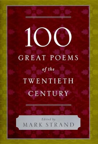 Beispielbild fr 100 Great Poems of the Twentieth Century zum Verkauf von Better World Books