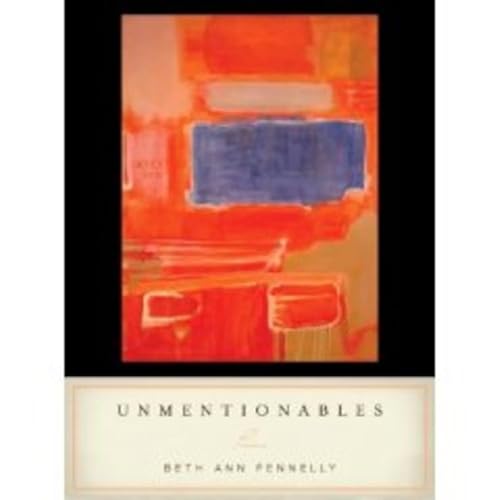 9780393066050: Unmentionables: Poems
