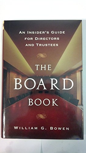 Beispielbild fr The Board Book : An Insider's Guide for Directors and Trustees zum Verkauf von Better World Books