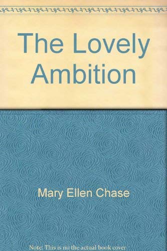 Beispielbild fr The Lovely Ambition, a Novel zum Verkauf von ThriftBooks-Dallas