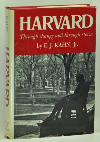 9780393085846: Harvard; through change and through storm