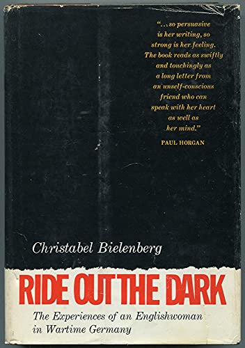 9780393086256: Ride out the dark