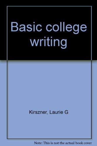 9780393090475: Title: Basic college writing