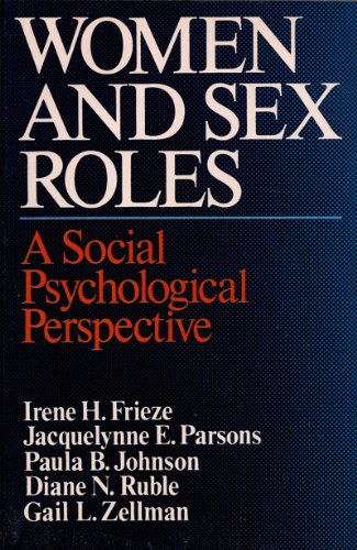 Stock image for Women and Sex Roles : A Social Psychological Perspective for sale by Better World Books