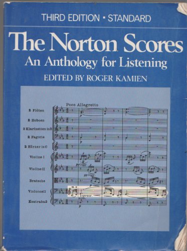 Stock image for Norton Scores: An Anthology for Listening for sale by Black and Read Books, Music & Games