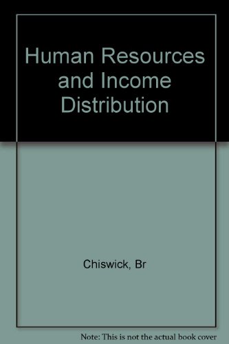 Stock image for Human Resources and Income Distribution for sale by Better World Books