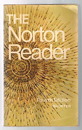 9780393091335: Title: The Norton Reader An Anthology of Expository Prose