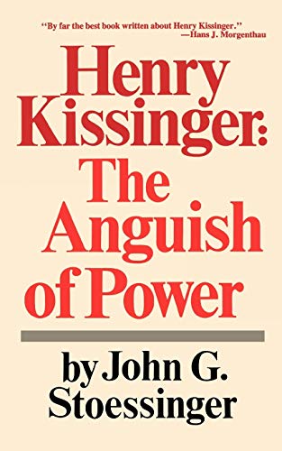 9780393091533: Henry Kissinger Ang Of Pow: The Anguish of Power