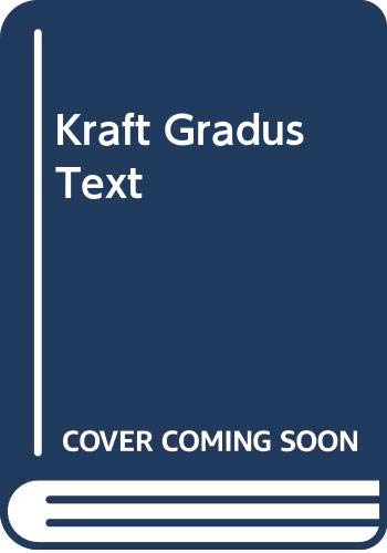 Imagen de archivo de Kraft Gradus Text a la venta por Books From California