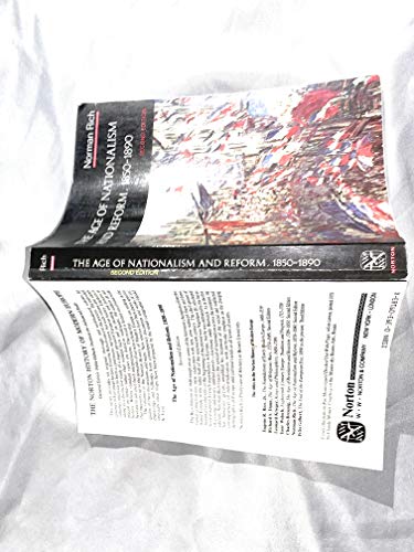 Imagen de archivo de The Age of Nationalism and Reform, 1850-1890 (The Norton History of Modern Europe) a la venta por Orion Tech