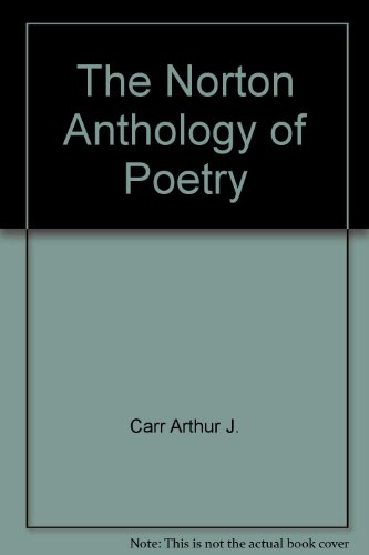 9780393092455: Title: The Norton Anthology of Poetry