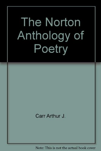 Stock image for The Norton Anthology of Poetry for sale by Hafa Adai Books