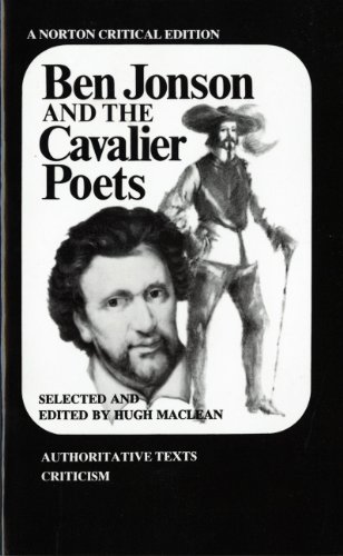 9780393093087: Ben Jonson and the Cavalier Poets (Norton Critical Editions)