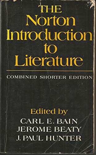 The Norton introduction to literature