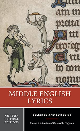 Beispielbild fr Middle English Lyrics zum Verkauf von Better World Books