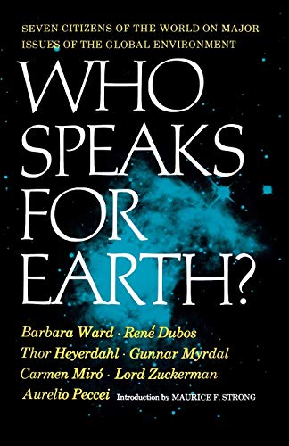 Imagen de archivo de Who Speaks for Earth? a la venta por Lucky's Textbooks
