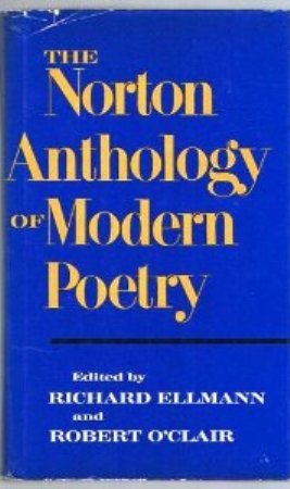 Imagen de archivo de The Norton anthology of modern poetry, a la venta por Wonder Book