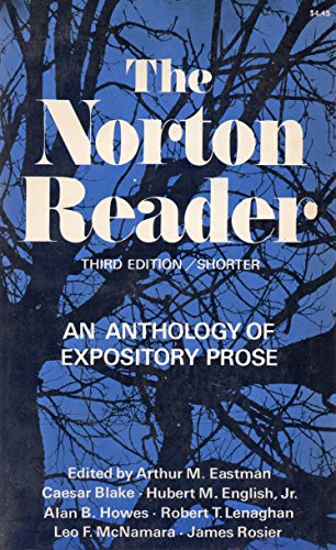 9780393093704: Title: The Norton reader An anthology of expository prose