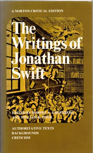 Stock image for The Writings of Jonathan Swift (Norton Critical Edition) for sale by Bayside Books