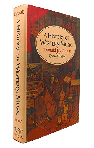 Imagen de archivo de History of Western Music a la venta por BookHolders