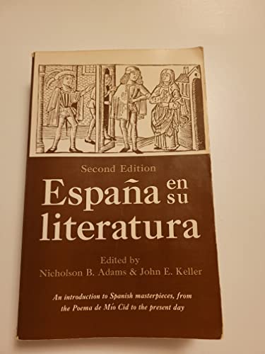 Stock image for Espana En Su Literatura for sale by BookHolders