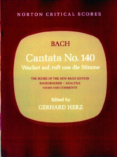 Beispielbild fr Cantata No. 140 zum Verkauf von Better World Books