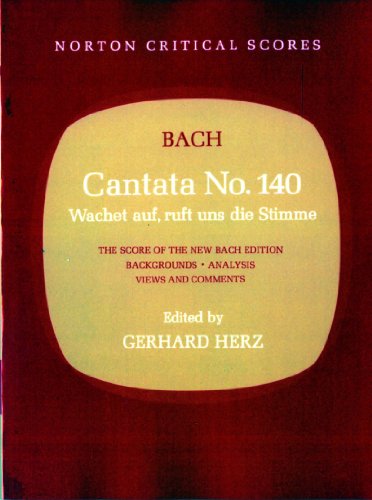 9780393095555: Cantata: No. 140 (Critical Scores) (Norton Critical Scores)
