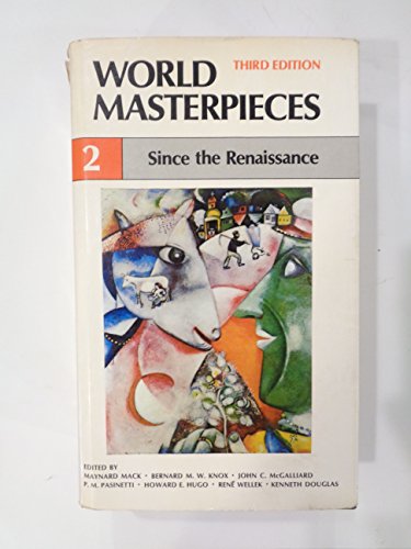 Stock image for World Masterpieces, Since the Renaissance, Volume 2 for sale by Redux Books