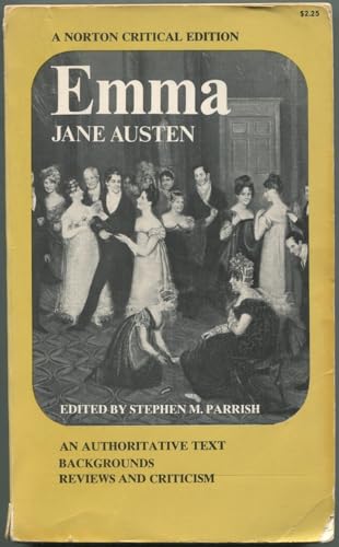 Stock image for Emma: An Authoritative Text, Backgrounds, Reviews, and Criticism (Norton Critical Edition) for sale by R Bookmark