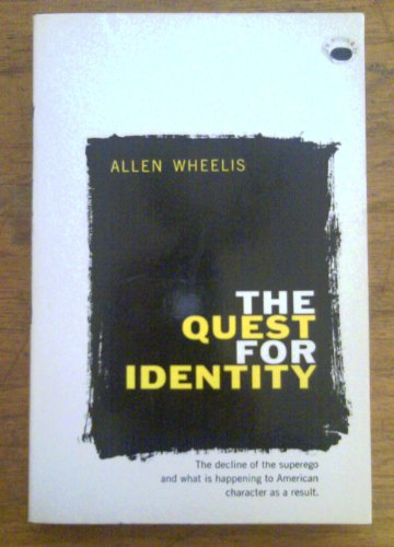 Imagen de archivo de The Quest for Identity a la venta por Books Unplugged