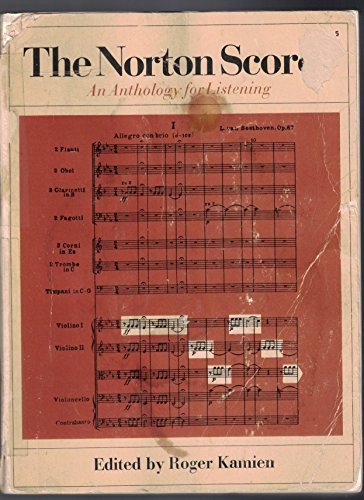 The Norton Scores: An Anthology for Listening - Roger Kamien, ed.