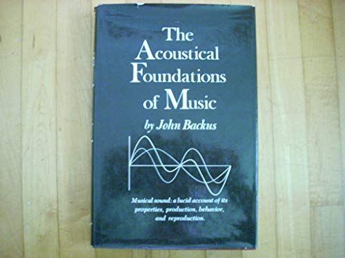 Stock image for The Acoustical Foundations of Music for sale by ThriftBooks-Dallas