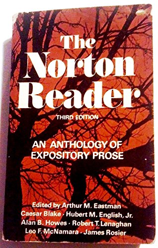 Stock image for The Norton reader;: An anthology of expository prose for sale by HPB-Red