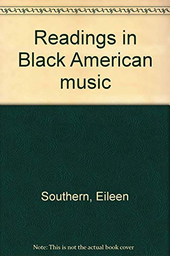 Beispielbild fr Readings in Black American music zum Verkauf von Wonder Book