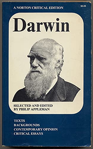 Stock image for Darwin (Norton Critical Edition) for sale by Lost Books