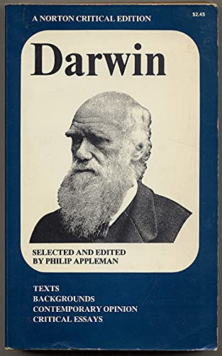 9780393099010: Darwin Darwin (Norton Critical Editions)
