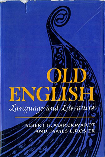 Stock image for Old English language and literature for sale by Wonder Book