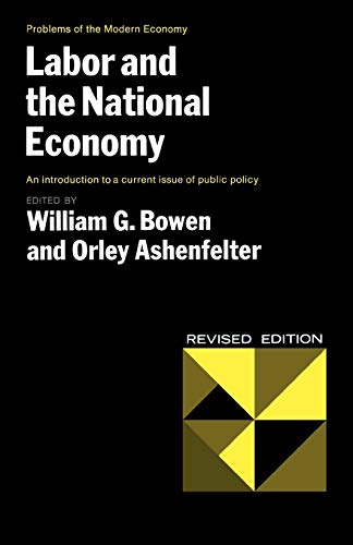 Imagen de archivo de Labor and the National Economy (Problems of the Modern Economy) a la venta por Lucky's Textbooks