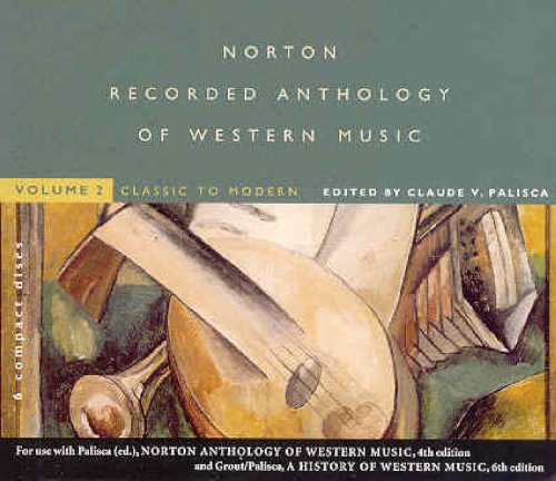 9780393103670: Norton Recorded Anthology of Western Music, Vol. 2: Classic to Modern