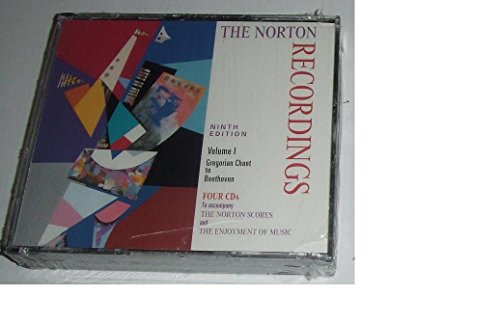 Stock image for The Norton Recordings: Gregorian Chant to Beethoven (Norton Recordings for the Norton Scores & Enjoyment of Music) for sale by SecondSale