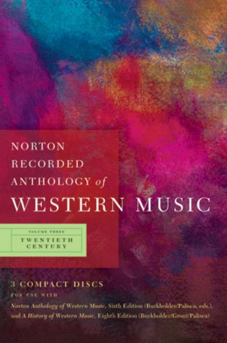 9780393113112: Norton Recorded Anthology of Western Music (Twentieth Century)