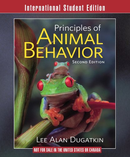 Imagen de archivo de Principles of Animal Behavior a la venta por AwesomeBooks