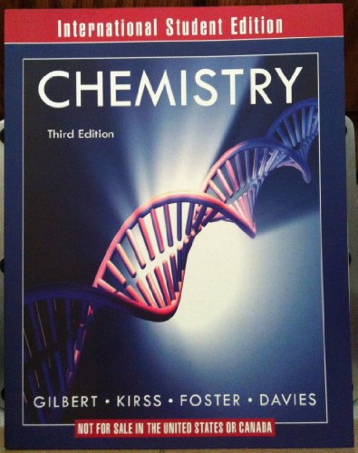 Beispielbild fr Chemistry: The Science in Context (Third International Student Edition) zum Verkauf von Cronus Books