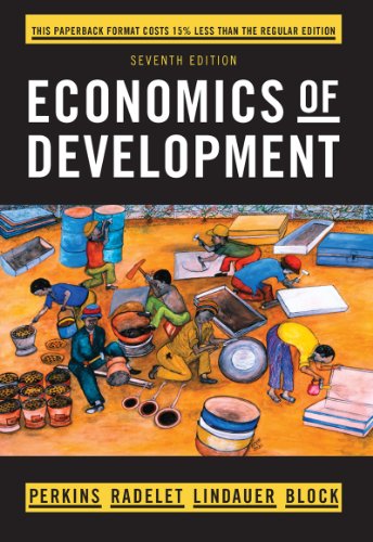 Beispielbild fr Economics of Development zum Verkauf von BooksRun