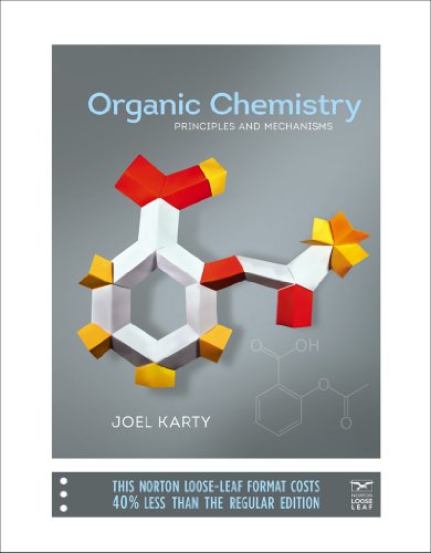 Imagen de archivo de Organic Chemistry: Principles and Mechanisms a la venta por Books of the Smoky Mountains