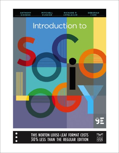 Imagen de archivo de Introduction to Sociology (Ninth Edition) a la venta por Wrigley Books