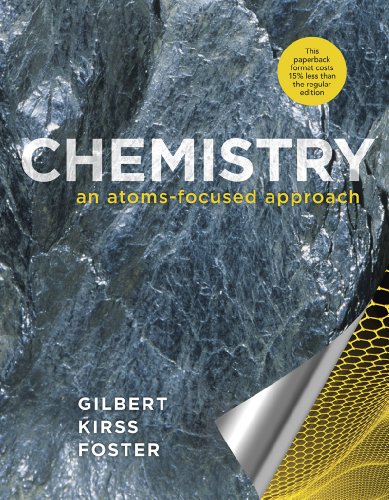 Imagen de archivo de Chemistry : An Atoms-Focused Approach a la venta por Better World Books: West