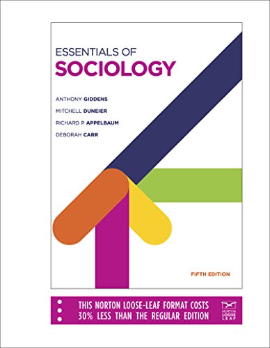 Imagen de archivo de Essentials of Sociology a la venta por GoldenWavesOfBooks